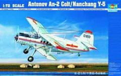 Trumpeter maketa-miniatura Antonov An-2 Colt-Nanchang Y-5 • maketa-miniatura 1:72 starodobna letala • Level 3
