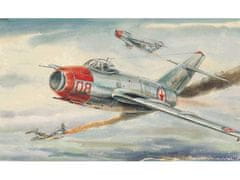 Trumpeter maketa-miniatura MiG-15 bis FAGOT • maketa-miniatura 1:48 novodobna letala • Level 3