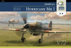 ARMA Hobby maketa-miniatura Hurricane Mk I Expert Set • maketa-miniatura 1:72 starodobna letala • Level 4