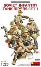 MiniArt maketa-miniatura Sovjetski vojaki na taknu SET1 • maketa-miniatura 1:35 figure • Level 2