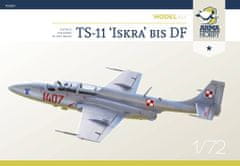 ARMA Hobby maketa-miniatura TS-11 Iskra Junior • maketa-miniatura 1:72 novodobna letala • Level 2
