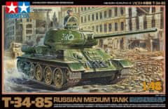 Tamiya maketa-miniatura T-34-85 • maketa-miniatura 1:48 tanki in oklepniki • Level 3