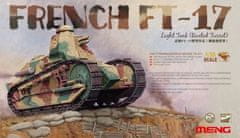 Meng maketa-miniatura Francoski FT-17 lahki tank (kupola z zakovicami) • maketa-miniatura 1:35 tanki in oklepniki • Level 4