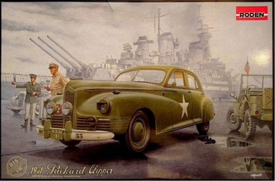 Roden maketa-miniatura 1941 Packard Clipper • maketa-miniatura 1:35 vojaška vozila • Level 3