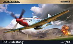 EDUARD maketa-miniatura P-51D Mustang • maketa-miniatura 1:48 starodobna letala • Level 4