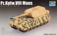 Trumpeter maketa-miniatura Pz.Kpfw.VIII Maus • maketa-miniatura 1:72 tanki in oklepniki • Level 3