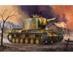 Trumpeter maketa-miniatura Nemški tank Pz.Kpfw KV-2 754(r). • maketa-miniatura 1:35 tanki in oklepniki • Level 3