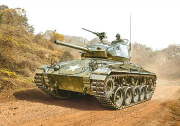 Italeri maketa-miniatura M24 Chaffee (Korejska vojna) • maketa-miniatura 1:35 tanki in oklepniki • Level 3