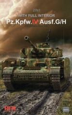 RFM maketa-miniatura Panzer IV Ausf.G-H 2in1 with full interior • maketa-miniatura 1:35 tanki in oklepniki • Insane
