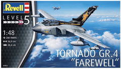 Revell maketa-miniatura Tornado GR.4 Farewell • maketa-miniatura 1:48 novodobna letala • Level 5