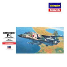 Hasegawa maketa-miniatura MITSUBISHI F-1 • maketa-miniatura 1:72 novodobna letala • Level 3