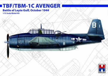Hobby2000 maketa-miniatura Grumman TBF-TBM-1C Avenger • maketa-miniatura 1:72 starodobna letala • Level 3