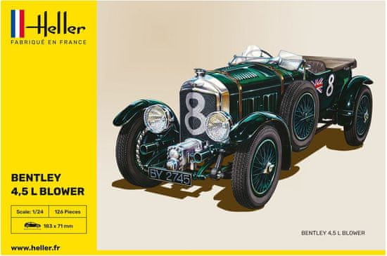 Heller maketa-miniatura BENTLEY BLOWER • maketa-miniatura 1:24 starodobni avtomobili • Level 3