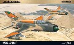 EDUARD maketa-miniatura MiG-21 MF • maketa-miniatura 1:48 novodobna letala • Level 4