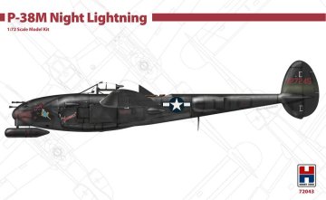 Hobby2000 maketa-miniatura P-38M Night Lightning • maketa-miniatura 1:72 starodobna letala • Level 4