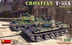 MiniArt maketa-miniatura Hrvaški T-55A • maketa-miniatura 1:35 tanki in oklepniki • Level 4