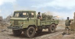 Trumpeter maketa-miniatura Russian GAZ-66 Light Truck with ZU-23-2 • maketa-miniatura 1:35 tovornjaki • Level 5