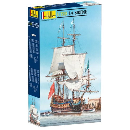 Heller maketa-miniatura LA SIRENE • maketa-miniatura 1:150 bojne ladje • Level 5