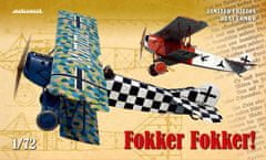 EDUARD maketa-miniatura Fokker, Fokker! Limited edition • maketa-miniatura 1:72 starodobna letala • Level 4