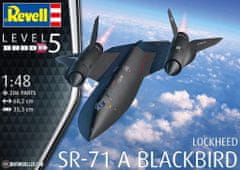 Revell maketa-miniatura Lockheed SR-71 A Blackbird • maketa-miniatura 1:48 novodobna letala • Level 5