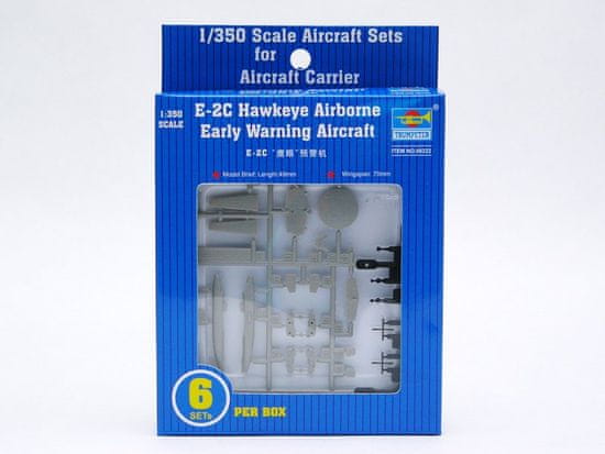 Trumpeter maketa-miniatura E-2C Hawkeye Airborne Early Warning Aircraft • maketa-miniatura 1:350 novodobna letala • Level 3