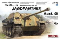 Meng maketa-miniatura Nemški uničevalec tankov Sd.Kfz. 173 Jagdpanther Ausf. G1 • maketa-miniatura 1:35 tanki in oklepniki • Level 5