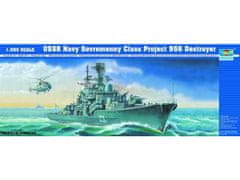 Trumpeter maketa-miniatura USSR Navy Sovremenny Class Project 956 Destroyer • maketa-miniatura 1:350 bojne ladje • Level 4