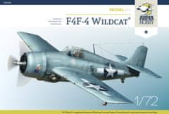 ARMA Hobby maketa-miniatura F4F-4 Wildcat • maketa-miniatura 1:72 starodobna letala • Level 3