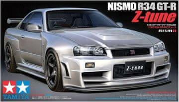 Tamiya maketa-miniatura Nismo R34 GT-R Z-tune • maketa-miniatura 1:24 novodobni avtomobili • Level 3