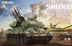 Meng maketa-miniatura Russian Self-Propelled Anti-Aircraft Gun ZSU-23-4 Shilka • maketa-miniatura 1:35 tanki in oklepniki • Level 4