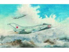 Trumpeter maketa-miniatura MiG-19S Farmer C • maketa-miniatura 1:48 novodobna letala • Level 3