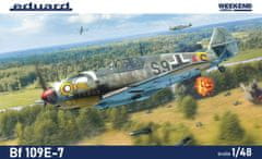 EDUARD maketa-miniatura Bf 109E-7 • maketa-miniatura 1:48 starodobna letala • Level 3
