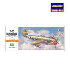 Hasegawa maketa-miniatura P-47D Thunderbolt • maketa-miniatura 1:72 starodobna letala • Level 3