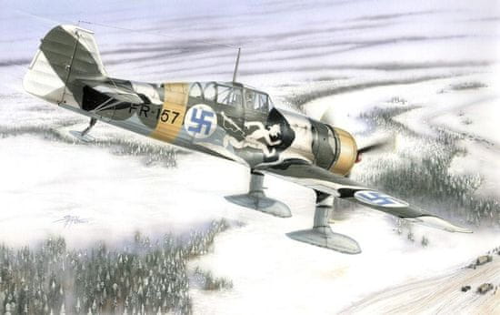 Special Hobby maketa-miniatura Fokker D.XXI 4.sarja "Wing with Slots" • maketa-miniatura 1:72 starodobna letala • Level 4