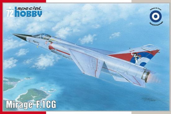 Special Hobby maketa-miniatura Mirage F.1 CG • maketa-miniatura 1:72 novodobna letala • Level 4