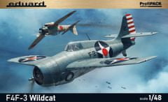 EDUARD maketa-miniatura F4F-3 Wildcat • maketa-miniatura 1:48 starodobna letala • Level 4