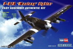Hobbyboss maketa-miniatura P-51B Mustang • maketa-miniatura 1:72 starodobna letala • Level 2