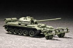Trumpeter maketa-miniatura T-55 with KMT-5 Mine Roller • maketa-miniatura 1:72 tanki in oklepniki • Level 3