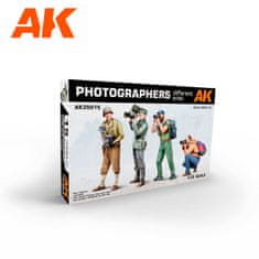 AK-Interactive maketa-miniatura Fotografi (različna obdobja) • maketa-miniatura 1:35 figure • Level 3