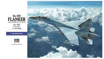 Hasegawa maketa-miniatura Su-35S Flanker (Večnamenski lovec Ruskih zračnih sil) • maketa-miniatura 1:72 novodobna letala • Level 3