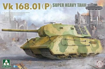 Takom maketa-miniatura VK.168.01 (P) • maketa-miniatura 1:35 tanki in oklepniki • Level 4