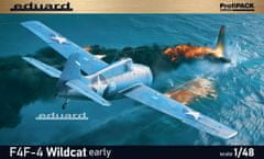 EDUARD maketa-miniatura F4F-4 Wildcat early • maketa-miniatura 1:48 starodobna letala • Level 4