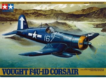 Tamiya maketa-miniatura Vought F4U-1D Corsair • maketa-miniatura 1:48 starodobna letala • Level 3