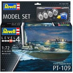 Revell maketa-miniatura Torpedo Boat PT-160 - Model Set • maketa-miniatura 1:72 bojne ladje • Level 3