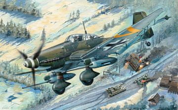Trumpeter maketa-miniatura Junkers Ju-87G-2 Stuka • maketa-miniatura 1:32 starodobna letala • Level 5