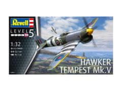 Revell maketa-miniatura Hawker Tempest Mk.V • maketa-miniatura 1:32 starodobna letala • Level 5