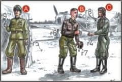 Special Hobby maketa-miniatura Soviet Pilots (2 fig.) And Mechanic WW II • maketa-miniatura 1:72 figure • Level 4