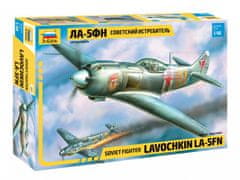 Zvezda maketa-miniatura Lavochkin La-5FN • maketa-miniatura 1:48 starodobna letala • Level 3