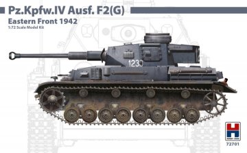 Hobby2000 maketa-miniatura Pz.Kpfw.IV Ausf.F2 (G) Esteren front 1942 • maketa-miniatura 1:72 tanki in oklepniki • Level 3