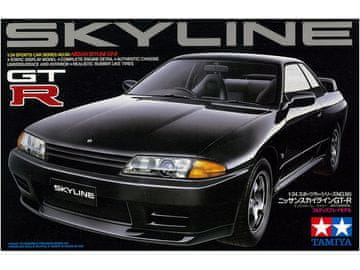 Tamiya maketa-miniatura Nissan Skyline GT R • maketa-miniatura 1:24 novodobni avtomobili • Level 4